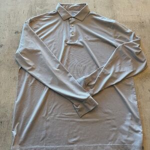 Rhoback Long Sleeve Men's Casual Collared Shirt